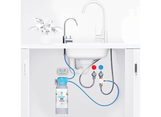 Zestaw filtrujący DAFI kranik do wody ALTO chrom + system FLOW COMFORT D1 z filtrem D1