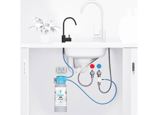 Zestaw filtrujący DAFI kranik do wody ALTO czarny + system FLOW COMFORT D1 z filtrem D1