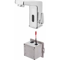 DEANTE SENSOR BCH029R bateria sensorowa umywalkowa z regulacją temperatury w korpusie zasilana bateryjnie 4x1,5v CHROM