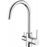 Bateria DEANTE BCH_064M CHROM ZLEWOZM. Z WYLEWKĄ U Z PODŁ. DO FILTRA WODY