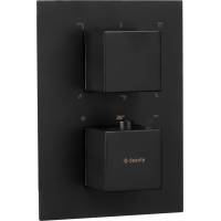 DEANTE BXY_NEAT KOMPONENTY DO BOX-A BXY_X44T TERMOSTATYCZNEGO NERO KWADRATOWE