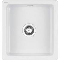 DEANTE ZLEW. SABOR CERAMICZNY BIAŁY 1K B/O 475x450x180 + SPACE SAVER