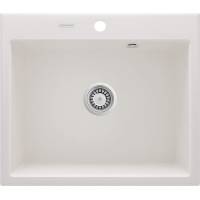 DEANTE ZLEW. ANDANTE ALABASTER GRANIT 1K 600x520x197 + SPACE SAVER