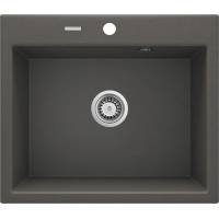 DEANTE ZQN_T103 ZLEW.ANDANTE ANTRACYT METALIK GRANIT 1K 600x520x210 + SPACE SAVER - NOWOŚĆ