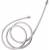 DEANTE NDA151W wąż natryskowy rozciągliwy z anti-twist 150cm CHROM