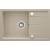 DEANTE ZRD_7113 ZLEW. LEDA PIASKOWY GRANIT 1K Z/O 670x440x152, 3,5" + OSPRZĘT