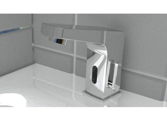 DEANTE SENSOR BCH029R bateria sensorowa umywalkowa z regulacją temperatury w korpusie zasilana bateryjnie 4x1,5v CHROM