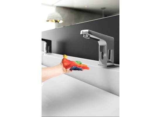 DEANTE SENSOR BCH029R bateria sensorowa umywalkowa z regulacją temperatury w korpusie zasilana bateryjnie 4x1,5v CHROM
