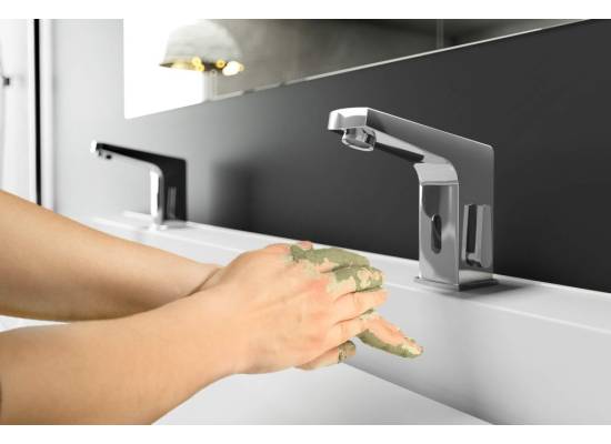 DEANTE SENSOR BCH029V bateria sensorowa umywalkowa z regulacją temperatury w korpusie zasilana 230v CHROM