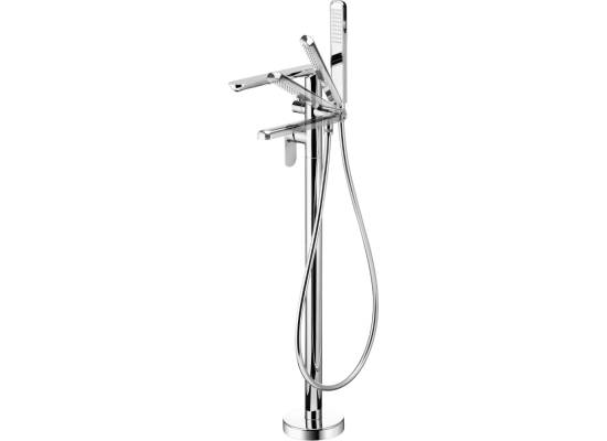 Bateria DEANTE BGA_017M ALPINIA CHROM WANNOWA WOLNOSTOJĄCA Z KOMP. NATR.