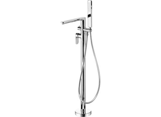 Bateria DEANTE BGA_017M ALPINIA CHROM WANNOWA WOLNOSTOJĄCA Z KOMP. NATR.