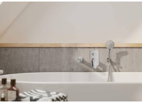DEANTE NDAP51W wąż natryskowy pcv 150cm PLATYNOWY