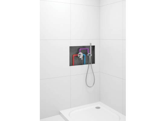 DEANTE ROUND NOR051S słuchawka prysznicowa 1-funkcyjna chrom CHROM
