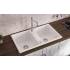 DEANTE ZQE_A203 ZLEW. ERIDAN ALABASTER GRANIT 2K B/O 860x500x200, 3,5