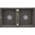 DEANTE ZQE_T203 ZLEW.ERIDAN ANTRACYT MET.GRAN 2K B/O 860x500x220, 3,5"+SPACE SAVER LUX - NOWOŚĆ