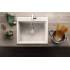 DEANTE ZLEW. ANDANTE ALABASTER GRANIT 1K 600x520x197 + SPACE SAVER