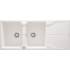 DEANTE ZQN_A213 ZLEW.ANDANTE ALABASTER GRANIT 2K Z/O 1160x500x210, 3,5"+SPACE SAVER - NOWOŚĆ