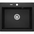 DEANTE ZLEW. ANDANTE GRAFIT METALIK GRANIT 1K 600x520x197 + SPACE SAVER