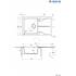 DEANTE ZQN_T11F ZLEW.ANDANTE FLUSH ANTRACYT MET. GRAN 1K Z/O 780X490X194+SPACE SAVER - NOWOŚĆ