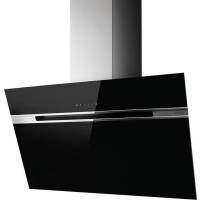 _kupon RABAT %_|_wysyłka 24H*_| Okap przyścienny ELICA STRIPE @ BL/A/90 czarne szkło | 757 m3/h (PRF0100991D)
