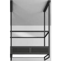 _kupon RABAT %_| Okap wyspowy ELICA OPEN SUITE SUPERIOR BL/F/80 czarny | 500 m3/h (PRF0165965A)