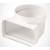 Kolanko ELICA poziome prostokątne 150x70 Ø125 mm (1052Q)