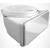 Kolanko ELICA poziome prostokątne 220x90 Ø150 mm (1053P) Kolanko ELICA poziome prostokątne 220x90 Ø150 mm (1053P)