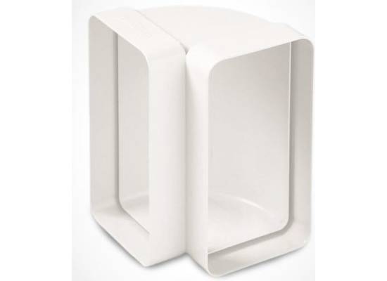 Kolanko ELICA pionowe prostokątne 90° 150x70 mm (1052F)