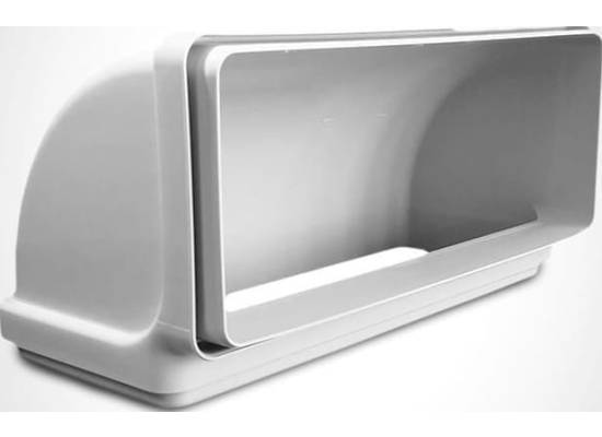 Kolanko ELICA pionowe prostokątne 90° 220x90 mm (1053S)
