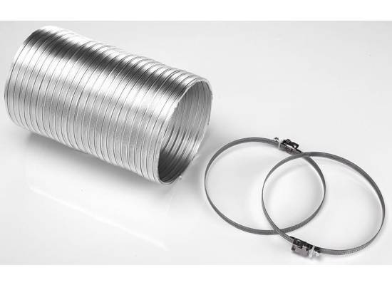 Rura ELICA okrągła elastyczna Ø150x750 mm + opaski zaciskowe (KIT0094725)