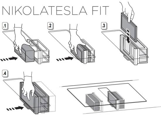 Filtr ceramiczny ELICA do NIKOLATESLA FIT (zestaw) (KIT0167755)