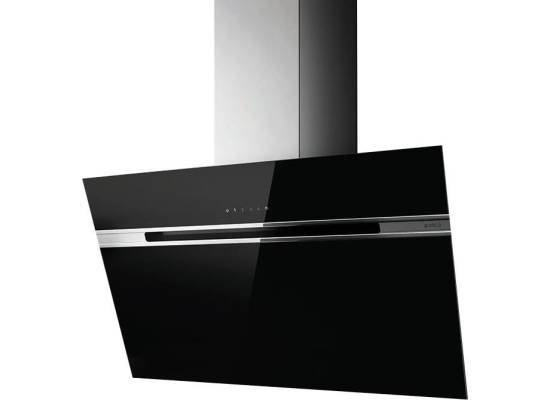 _kupon RABAT %_|_wysyłka 24H*_| Okap przyścienny ELICA STRIPE @ BL/A/90 czarne szkło | 757 m3/h (PRF0100991D)
