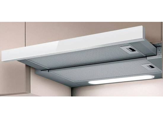 _kupon RABAT %_| Okap teleskopowy ELICA ELITE 14 LUX GRVTWH/A/60 szary + białe szkło | 304 m3/h (PRF0116536B)