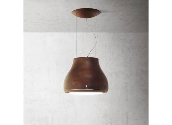 _kupon RABAT %_| Okap wyspowy ELICA SHINING RUST/F/50 metal z efektem rdzy | 460 m3/h (PRF0120528A)