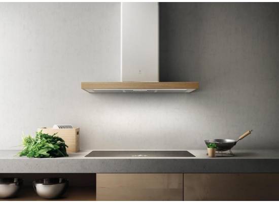 _kupon RABAT %_| Okap przyścienny ELICA BIO WH/A/90 ROVERE biały + rama dąb | 680 m3/h (PRF0147266A)