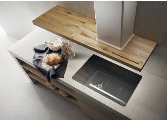 _kupon RABAT %_| Okap przyścienny ELICA BIO WH/A/90 ROVERE biały + rama dąb | 680 m3/h (PRF0147266A)