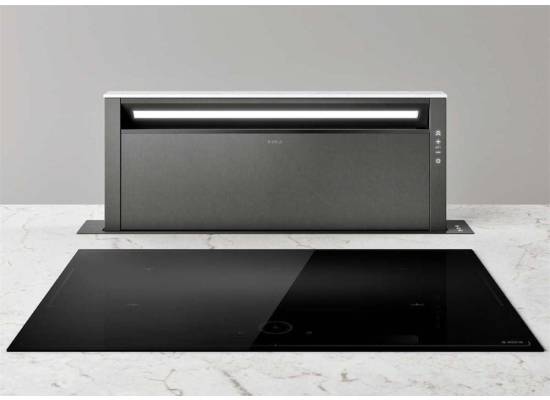 _kupon RABAT %_| Okap blatowy ELICA downdraft GETUP NAKED/A/90 kolor żeliwa + blat kuchenny | 720 m3/h (PRF0162869)