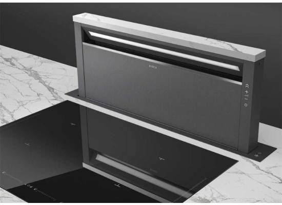 _kupon RABAT %_| Okap blatowy ELICA downdraft GETUP NAKED/A/90 kolor żeliwa + blat kuchenny | 720 m3/h (PRF0162869)