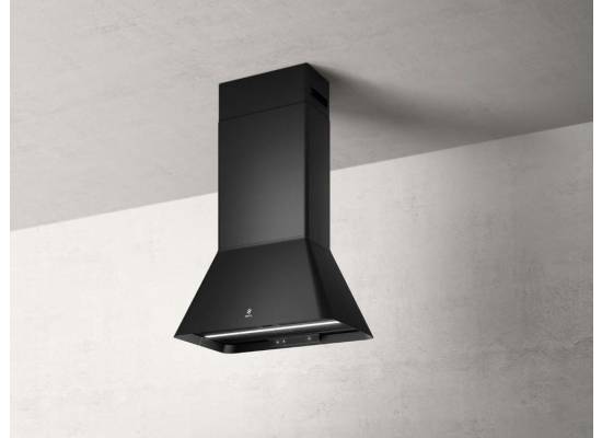 _kupon RABAT %_|_wysyłka 24H*_| Okap wyspowy ELICA IKONA BL MAT/A/60 czarny mat | 605 m3/h (PRF0164784)