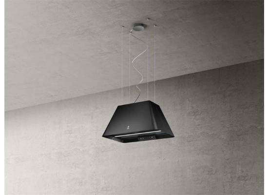 _kupon RABAT %_|_wysyłka 24H*_| Okap wyspowy ELICA IKONA LIGHT BL/F/60 czarny | 605 m3/h (PRF0165082)