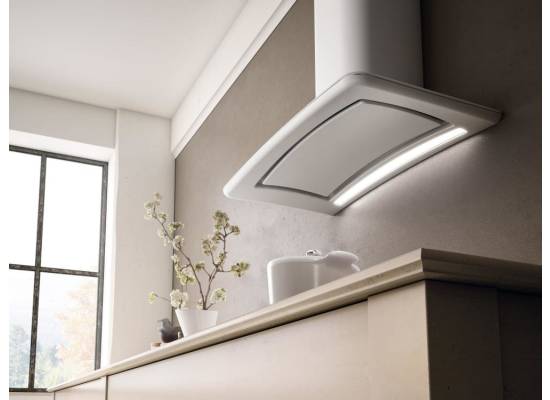 _kupon RABAT %_| Okap przyścienny ELICA SWEET WHITE/A/85 biały matowy + komin | 580 m3/h (PRF0167320)