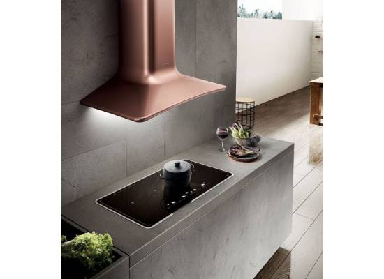 _kupon RABAT %_|_wysyłka 24H*_| Okap przyścienny ELICA SWEET COPPER/A/85 efekt matowej miedzi + komin | 580 m3/h (PRF0167324)