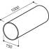 Rura ELICA okrągła Ø150x1000 mm (1053W)