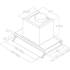 __DODATKOWY RABAT %__ Okap do zabudowy ELICA BOXIN ADVANCE IX/A/90 stal nierdzewna (PRF0181497)