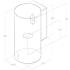 _kupon RABAT %_| Okap przyścienny ELICA TUBE PRO IX/A/43 stal nierdzewna | 603 m3/h (PRF0080075B)