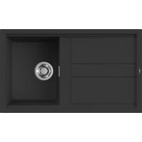Zlew ELLECI BEST 400 nero (G40) GRANITEK (LGB40040) *** zamów wycięcie otworów GRATIS ***
