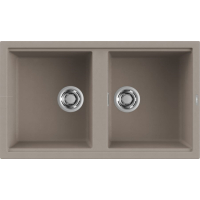 Zlew ELLECI BEST 450 tortora (G43) GRANITEK (LGB45043) *** zamów wycięcie otworów GRATIS ***