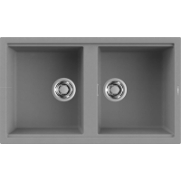 Zlew ELLECI BEST 450 cemento (G48) GRANITEK (LGB45048) *** zamów wycięcie otworów GRATIS ***