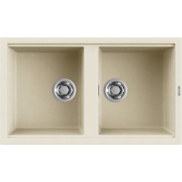 Zlew ELLECI BEST 450 bianco antico (G62) GRANITEK (LGB45062) *** zamów wycięcie otworów GRATIS ***
