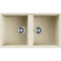 Zlew ELLECI BEST 450 BSO bianco antico (G62) GRANITEK (LGB45062BSO) *** zamów wycięcie otworów GRATIS ***